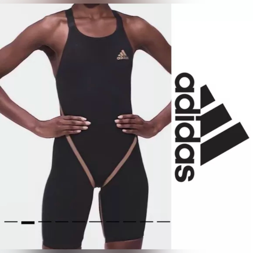 NWT $450 Adidas Adizero XX Competition Freestyle Women Reflective Swim 26 XS